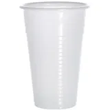 daybays Plastikbecher 0,2 l Weiß 1000 St.