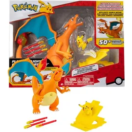 Jazwares Feuer & Flug Glurak 15cm Spielfigur