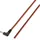 VOLTCRAFT Niedervolt-Anschlusskabel Niedervolt-Stecker Rot/Schwarz 93025c179