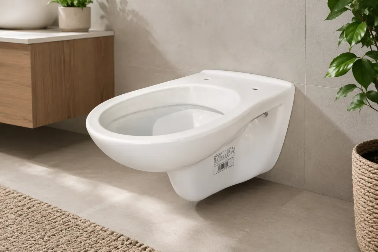 Wand WC Tiefspüler HS-330 35x53x43 cm weiß