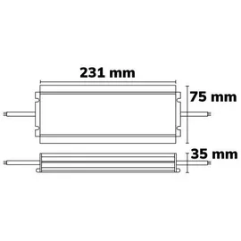 ISOLED LED Trafo 48V DC 300W LED-Netzteil