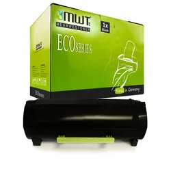 1 Mehrwegtoner kompatible Lasertoner ersetzt Lexmark 0050F2H00 Schwarz