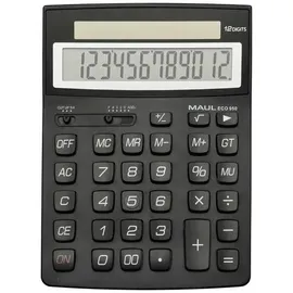 Maul ECO 950 Tischrechner Schwarz Display (Stellen): 12 solarbetrieben (B x H x T) 155 x 210 x 33 mm