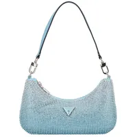 GUESS Zalina Schultertasche 23 cm blau