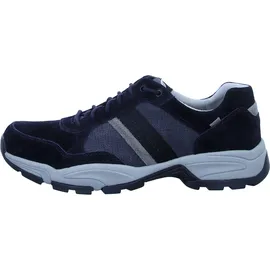 Gabor Pius Gabor Herren, Sneaker Low,Halbschuhe,Wechselfußbett,zertifiziertes Leder,Laufschuhe,schnürschuhe,schnürer,Men's,Midnight,41 EU / 7.5 UK