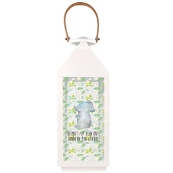 Mr. & Mrs. Panda Gartenleuchte Elefant Seifenblasen – Transparent – Geschenk, Laterne kleine Latern Ø 0 cm x 15 cm x 41 cm x 16 cm