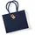 Westford Mill Jute Shopper Classic Schwarz 42 x 33 x 19 cm