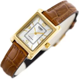 Casio Collection Braun 28 mm LTP-1234PGL-7AEG