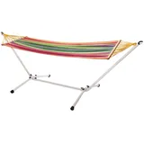 Hängematte mit Gestell 300x120x95cm,Hängem.: 70x200cm
