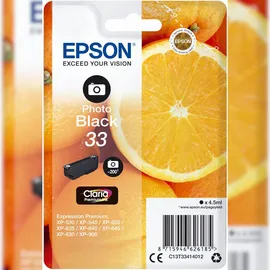 Epson 33 schwarz + Alarm