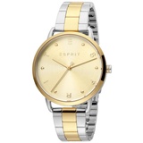 Esprit ES1L173M0095 Fun Champagne Gold Uhr Damenuhr Edelstahl bicolor