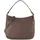 lazarotti Bologna Leather Schultertasche Leder Grau