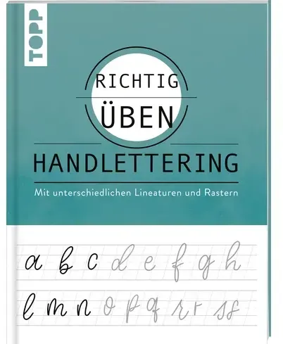 richtig üben Handlettering Mit unterschiedlichen Lineaturen und Rastern