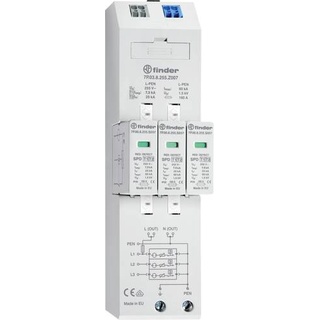 Finder 7P.03.8.255.Z007 7P.03.8.255.Z007 Überspannungsableiter 20 kA 1St.