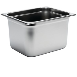 Gastro M Edelstahl GN-Behälter 20cm GN1/2