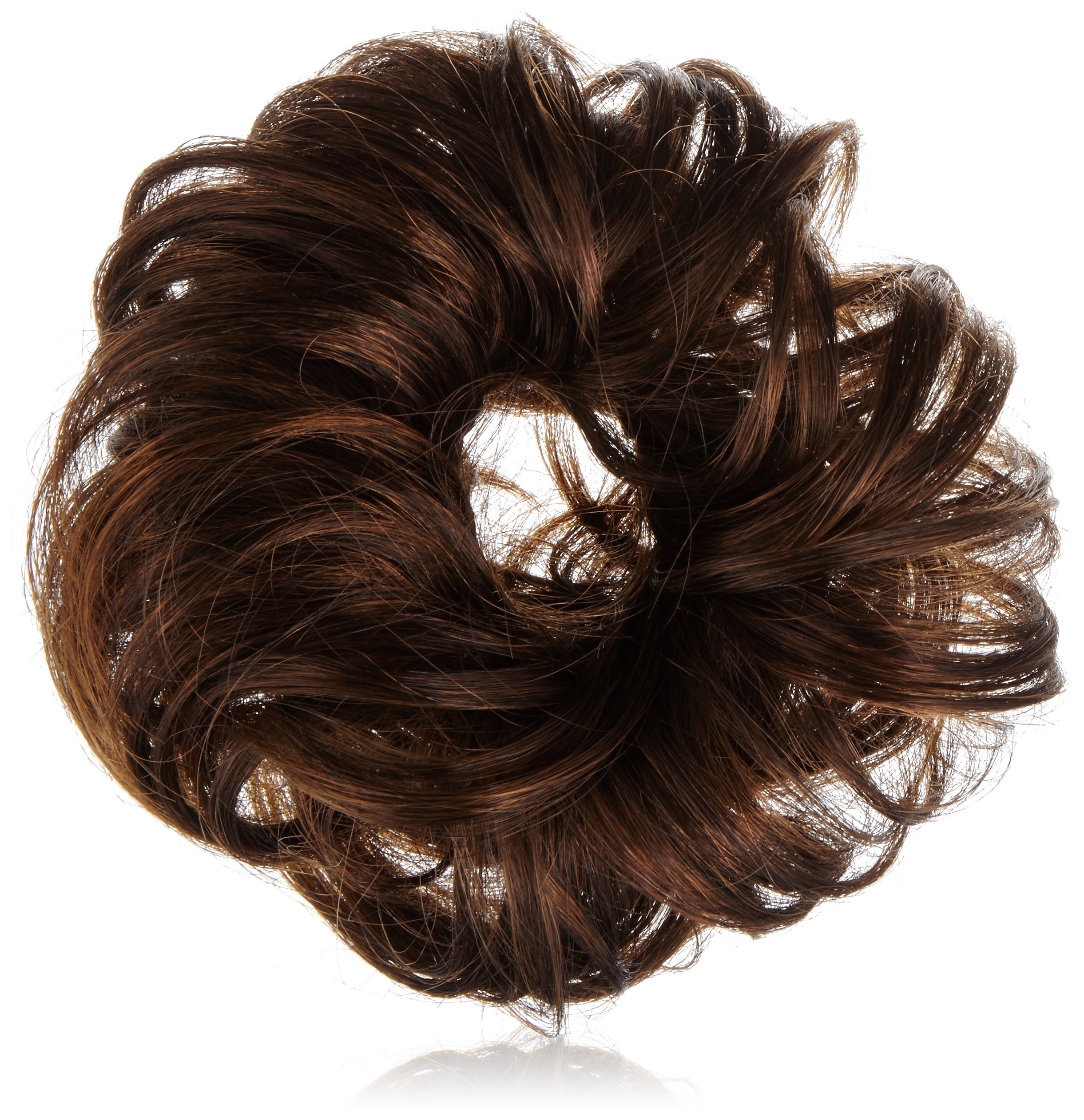 Solida Bel Hair Fashionring Kerstin Kunsthaar, dunkelbraun/ hellbraun, 1 Stück