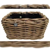 Van der Leeden DRYPOT Rattan 49 x 37 x 30 cm Grau