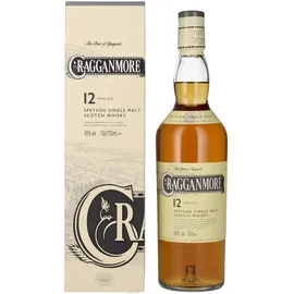 Cragganmore 12 Years Old Speyside Single Malt Scotch 40% vol 0,7 l Geschenkbox