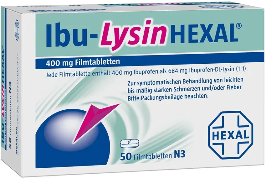 Ibu-LysinHEXAL 50 St