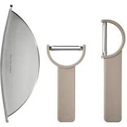 Zone Denmark - Schnittset Singles, soft taupe (3er-Set)
