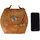 Allgäu Rebell Dirndl Umhängetasche Kunstleder Braun