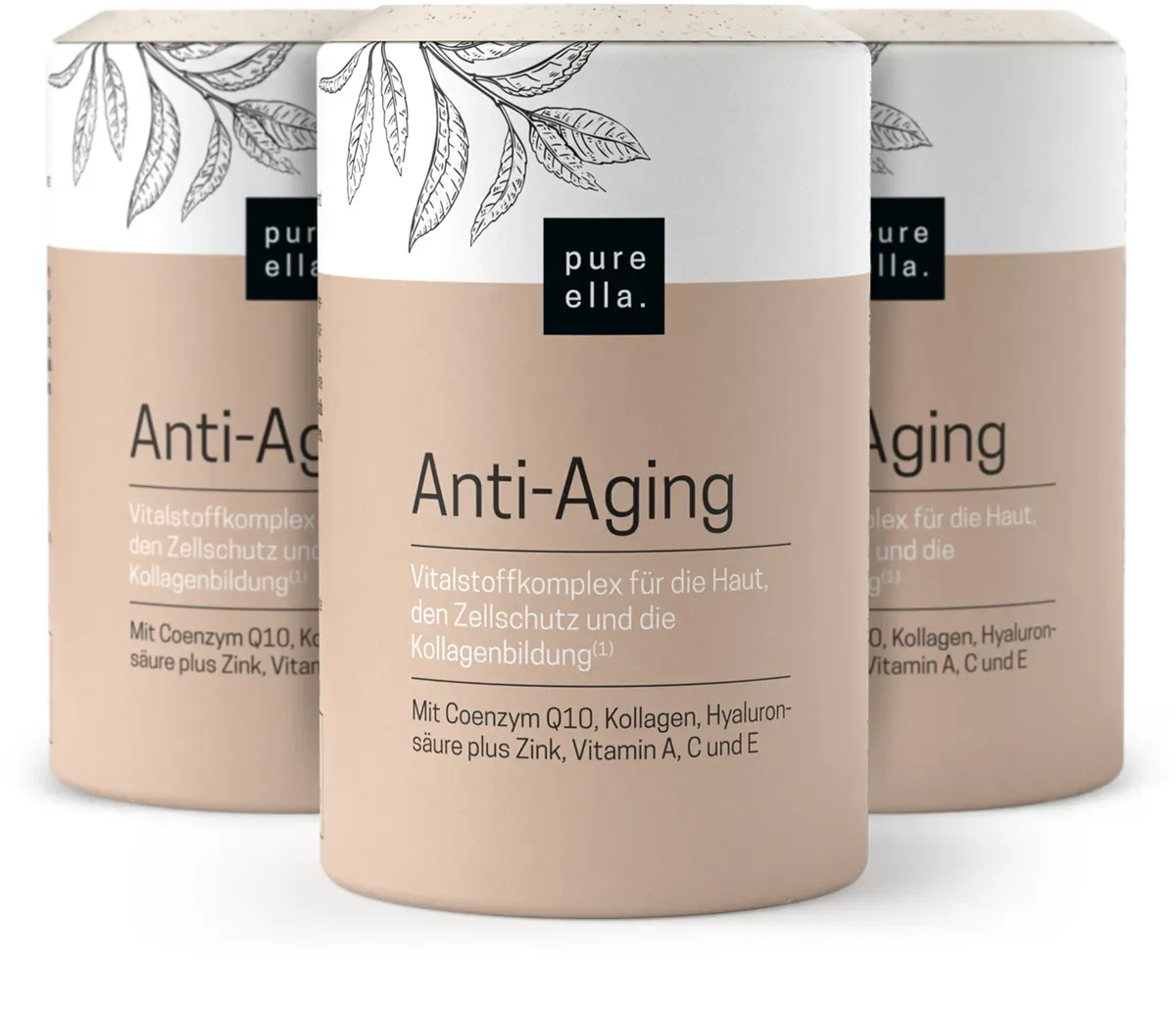 ANTI-AGING Kapseln 3er-Vorteilspaket – Kollagen + Hyaluron + mehr