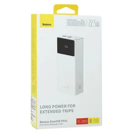 Baseus EnerFill FP41 30000mAh 22.5W Powerbank Weiß