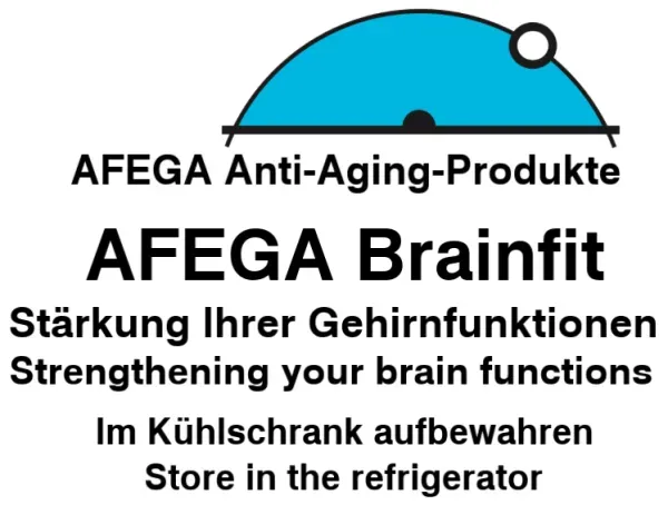 AFEGA® Brainfit - Prophylaxe (40+) gegen Vergesslichkeit und nachlassende verbale Kompetenz