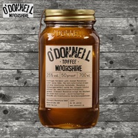 O'Donnell Moonshine "TOFFEE" Karamelllikör, 700ml im „Mason Jars“ Glas