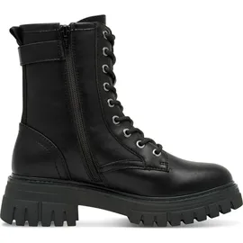 s.Oliver Damen Stiefeletten zum Schnüren mit Reißverschluss, Schwarz (Black), 41 EU - 41 EU