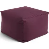HAY Pouf Baumwolle/Polyester 59 x 40 x 59 cm Burgund