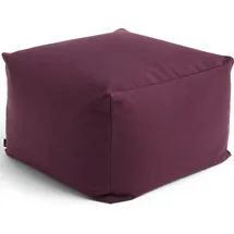 HAY Pouf Baumwolle/Polyester 59 x 40 x 59 cm Burgund