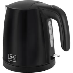 MELITTA Wasserkocher "Prime Aqua Mini Black Edition" schwarz Edelstahl Wasserkocher