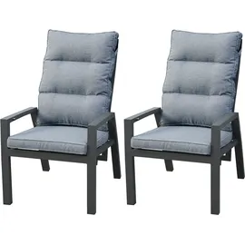 Destiny Hochlehner GARDA 62 x 78 x 105 cm grau 2 St.