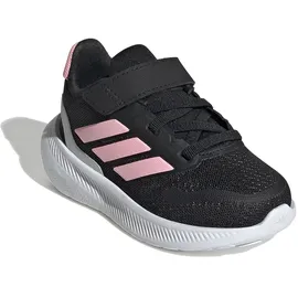adidas RUNFALCON 5 Shoes Infants, core Black/pink Spark/Silver met., 24