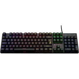 Surefire Kingpin M2 Mech Keyboard (DE, Kabelgebunden, Tastatur Schwarz