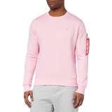 Alpha Industries Unisex EMB Sweater Sweatshirt Unisex Pastel Pink