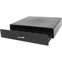Mendler Schubladenbox für Kaffeekapseln HWC-L98, Aufbewahrungsbox mit Schublade Kiste, 7x34x31cm