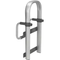 Wenko Secura Premium Badewannen-Einstiegshilfe verstellbar Aluminium silber