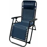 marbueno summer Sonnenliege 90 x 66 x 108 cm Blau klappbar