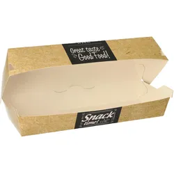 PAPSTAR Good Food Burger-Boxen braun, grau
