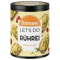 Ostmann Gewürze - Let's Do Rührei | Gewürzsalz für Rührei, Omelette und weitere Ei-Gerichte | Würzige Mischung mit Schnittlauch, Muskatnuss und Kurkuma | 75 g in recyclebarer Metalldose