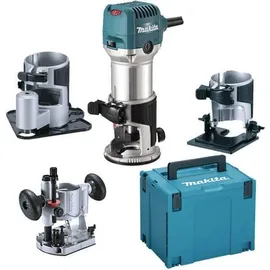 Makita RT0702CX3J Mulitfunktionsfräse + Makpac