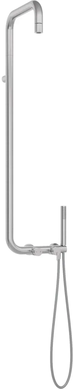 Neuesbad Serie 600 Duschsystem, Oberfläche: edelstahl gebürstet NB1NQS_F4XM1