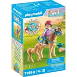 Playmobil Horses of Waterfall Kind mit Pony und Fohlen