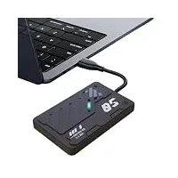 RGB Externe HDD USB 3.0 Typ-C tragbare 2,5 Zoll Speicherplatte 160G-1TB für PC Laptop Gaming Box One
