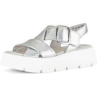 Gabor Sandalen in silber | Gr.: 39