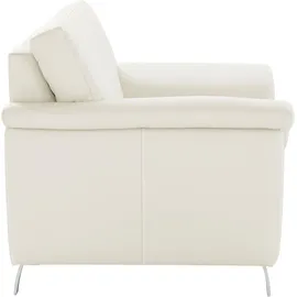 sit&more Sessel Texel Kunstleder 101 x 87 x 88 cm Beige mit Federkern