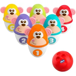 Spiel CHICCO "Bowling", bunt, Spiele, Kinder