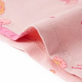 vidaXL Kinderpyjama mit Kurzen Ärmeln Hellrosa 92